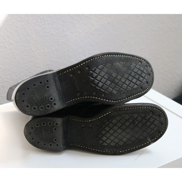 1960's Vintage Military Combat Boots ~ Women's 6 to 6-1/2 (6.5) Narrow ~ Men's 5 - Picture 7 of 10